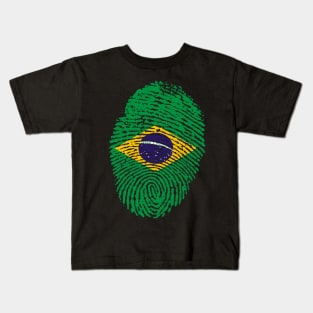 Brazil digital Kids T-Shirt